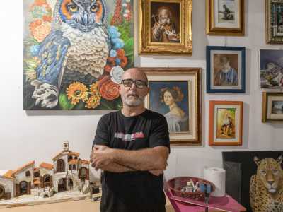 �L�arte permette di staccare dalla quotidianit�, almeno per un po� � ci dice �. Abbiamo avuto tante persone con stati depressivi molto intensi che qui hanno davvero ripreso a vivere�